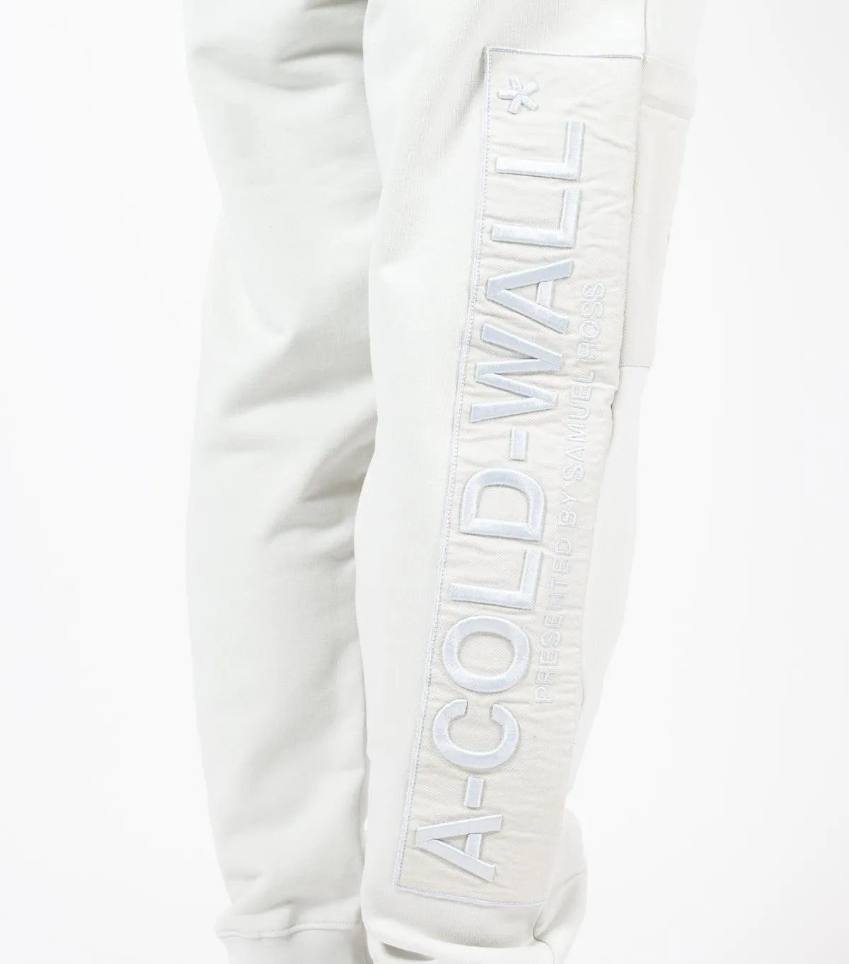 A-COLD-WALL* Logo Embroidery Sweat Pant White Work Ready