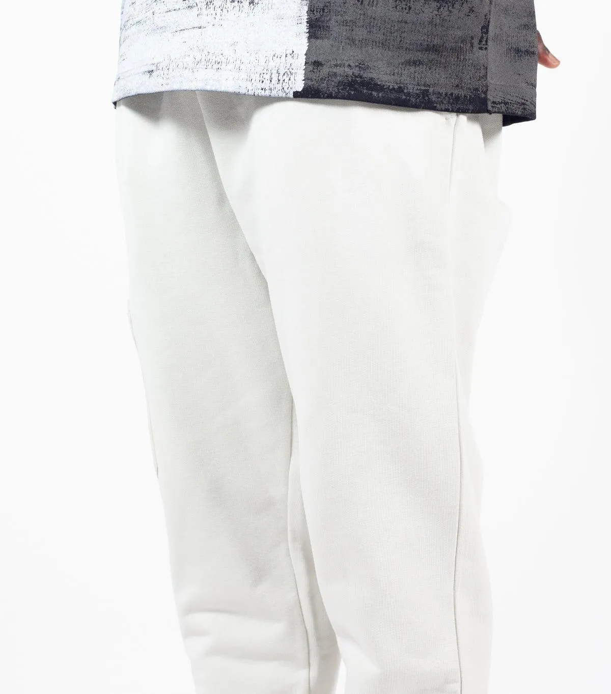 LowMaintenance Material Matte Tone A-COLD-WALL* Logo Embroidery Sweat Pant White