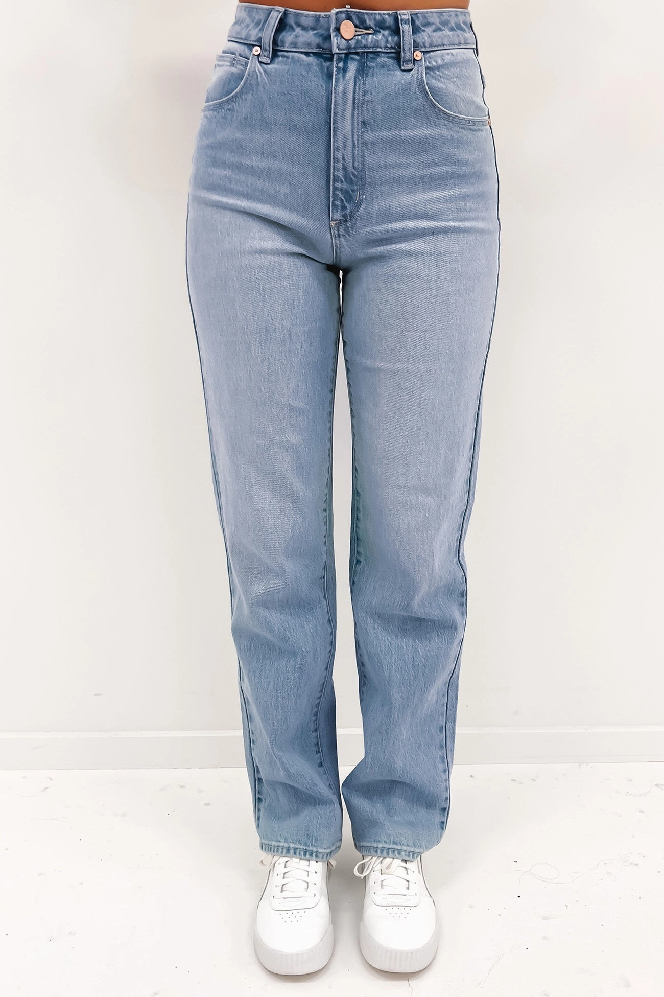 A 94 High Straight Jean Gina Rainy Day Chill Outfit Nature Lover Non Fading Technology