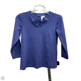 Top 3/4 Sleeve By J Mclaughlin In Blue, Size: Xs Comfy Layer