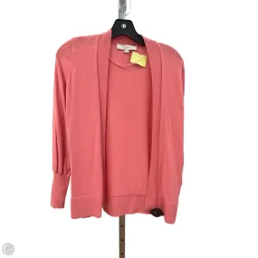 AntiFadeTechnology Ethical Mode Sweater Cardigan By Loft In Peach, Size: Xs