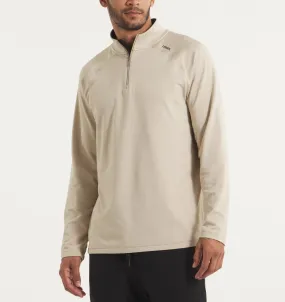 UNRL Interlock Quarter Zip TumbleDry Safe