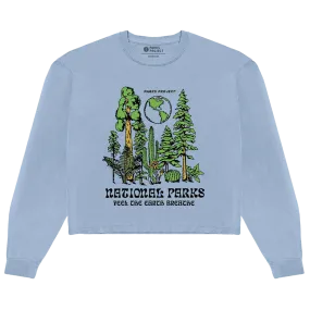 DoubleStitched Seams Women's Feel the Earth Breathe Long Sleeve