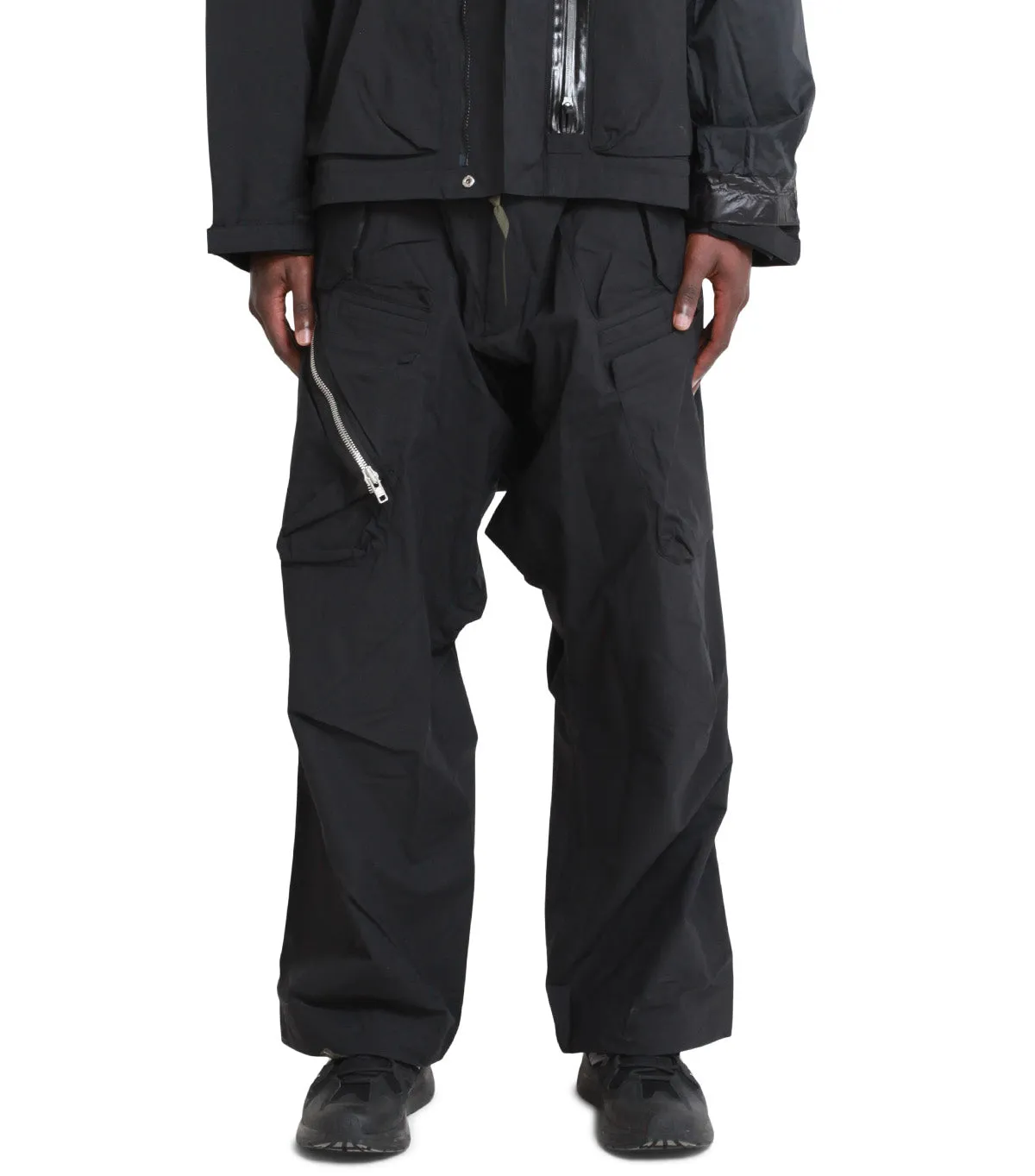 Sequin Glow FourWay Stretch Acronym P30AL-E Pants Black