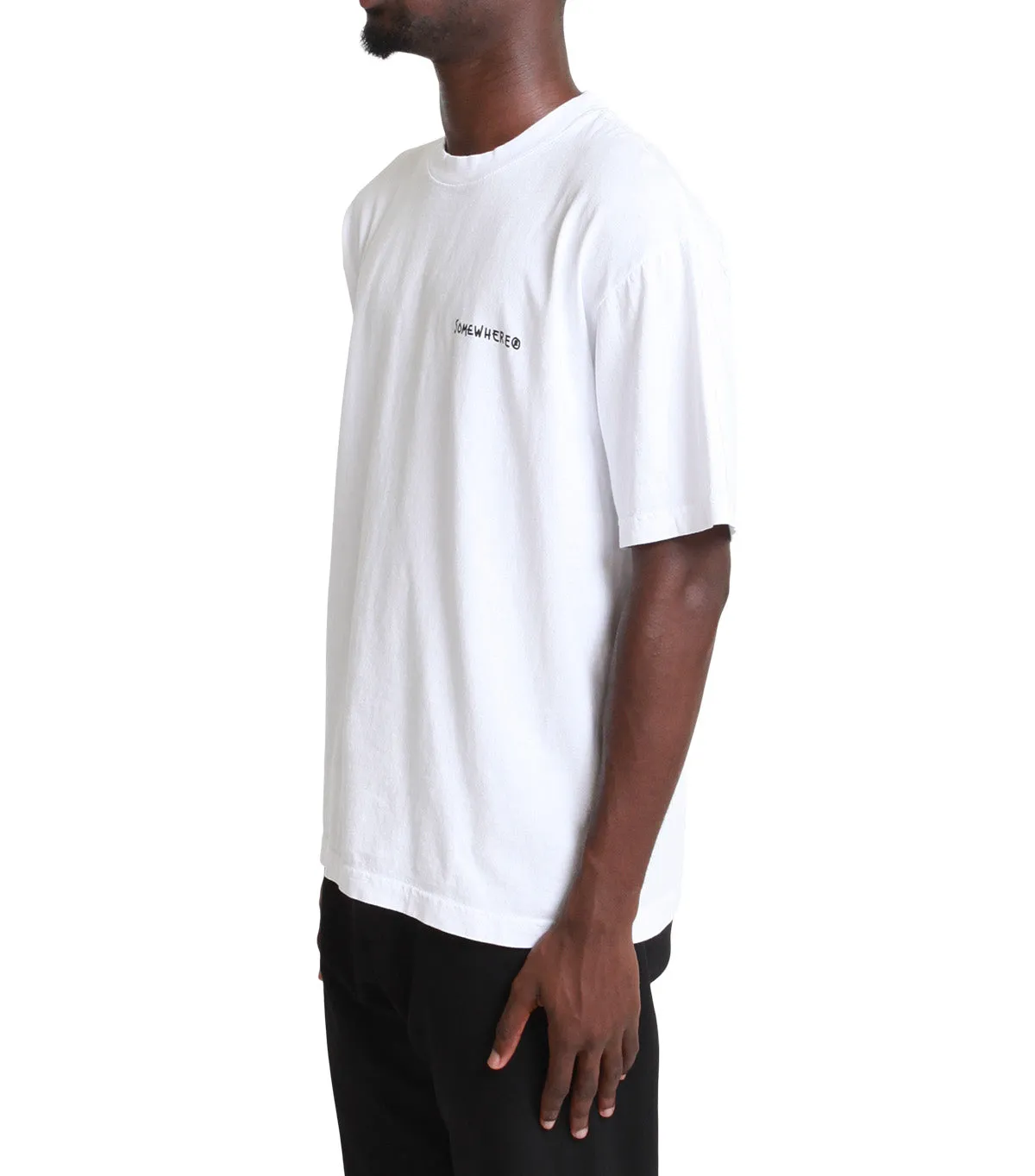 SOMEWHERE Savior T-Shirt White Matte Tone Sport Ease