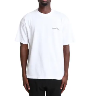StainReleaseCoating Day Off SOMEWHERE Savior T-Shirt White