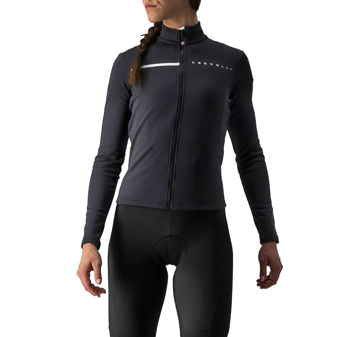 Women's Sinergia 2 Jersey Full Zip Fire Core Flash Look