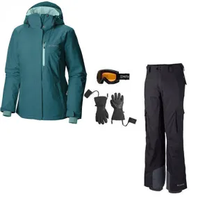 Columbia Women's Outerwear Package QuickDryDesign Shine Mood
