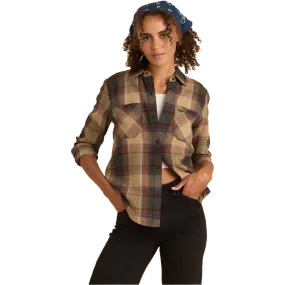 Aerated Seam Placement HighVisibility Trim Women's Alpine Flannel