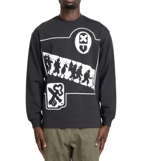 The Trilogy Tapes Pathetic Legion Longsleeve Black HypoallergenicTextile MachineWashable Fabric