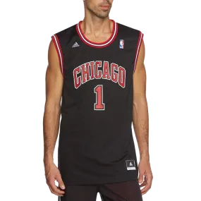 Adidas Chicago Bulls Derrick Rose Replica Basketball Jersey Modern Style Oeko Tex Certified