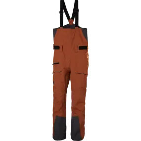 Men's Sogn Bib Shell Pant ZeroWaste Production Ocean Glow