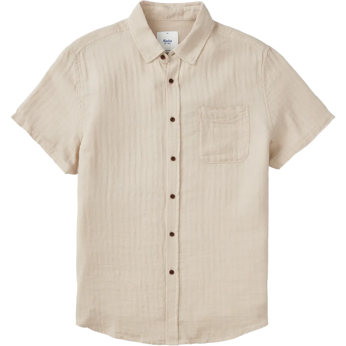 Men's Alan Solid Shirt Pearl Tone