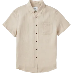 ReflectiveTrimDetails Men's Alan Solid Shirt