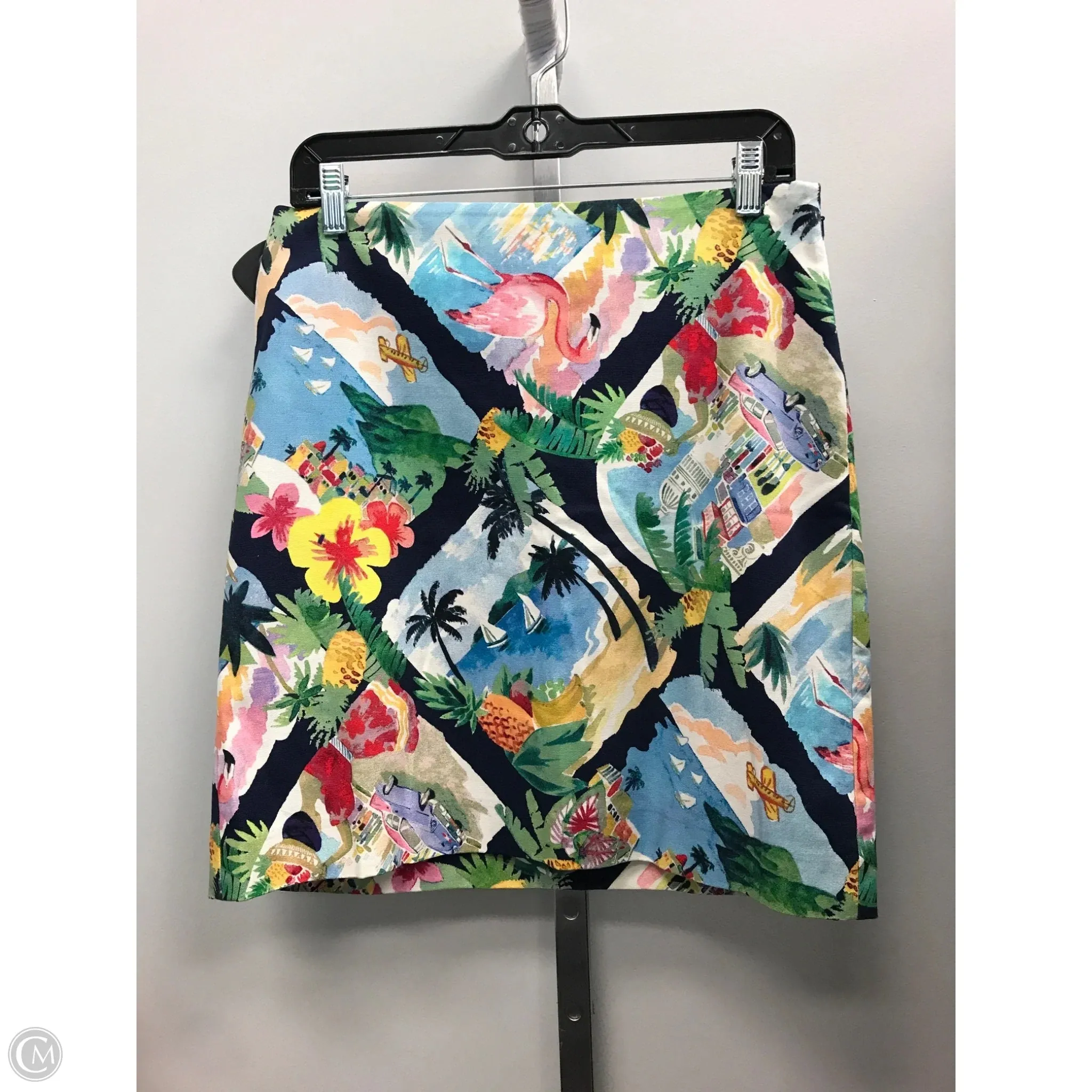 Skirt Mini & Short By Talbots In Multi-colored, Size: 4 DoubleLayered
