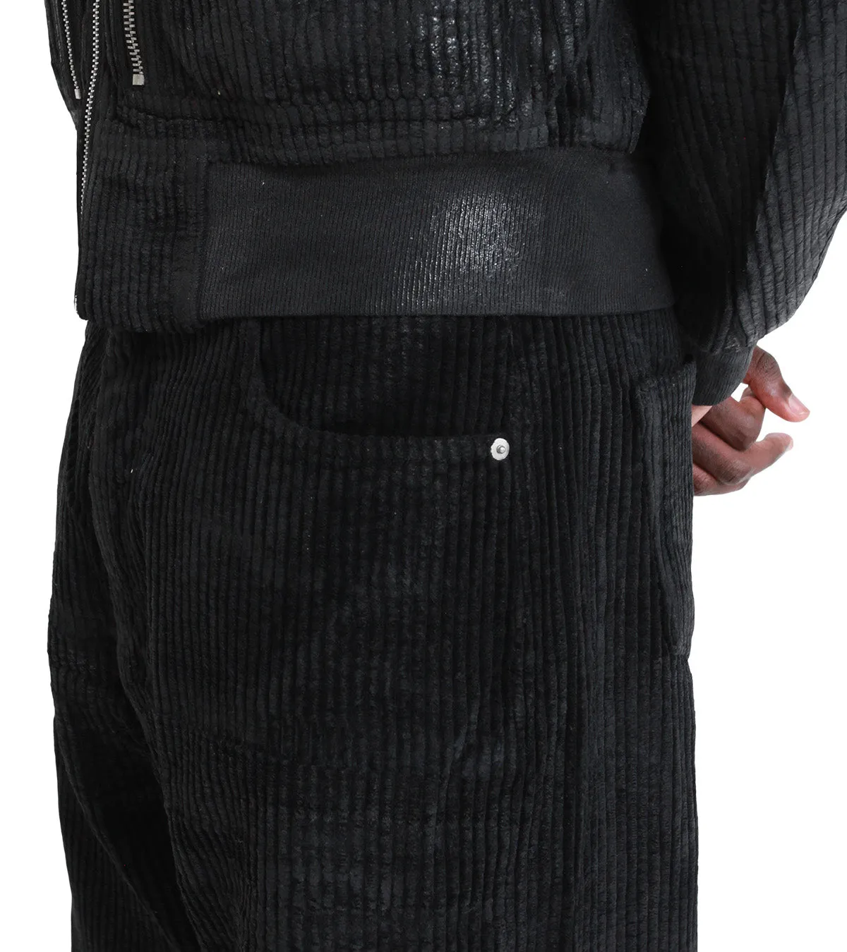 Rick Owens DRKSHDW Geth Jeans Black Park Day StretchFree