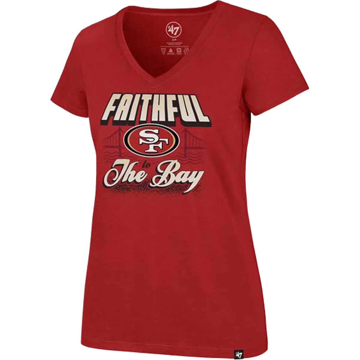 CompressiveFitFabric Women's 49ers Regional Ultra Rival V-Neck