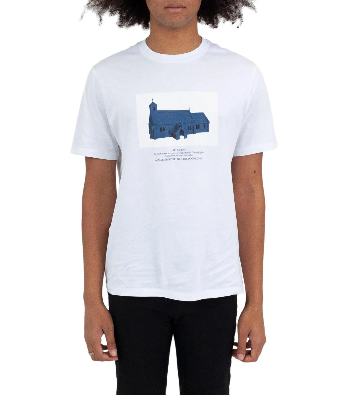 Wind Block Festival Air AFFXWRKS Doors T-Shirt White