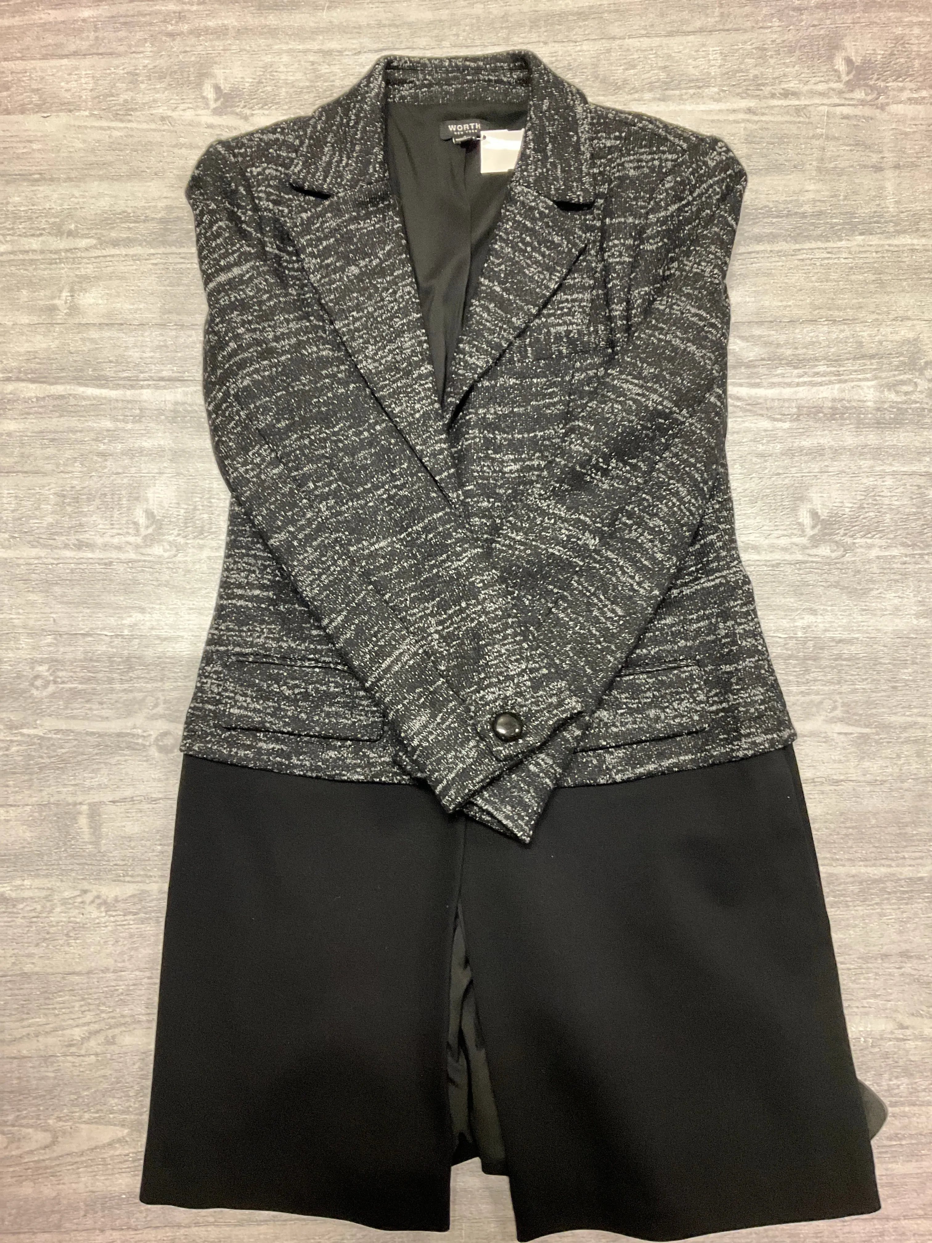 NoSlipTrims Blazer By Worth Ny In Black, Size: S