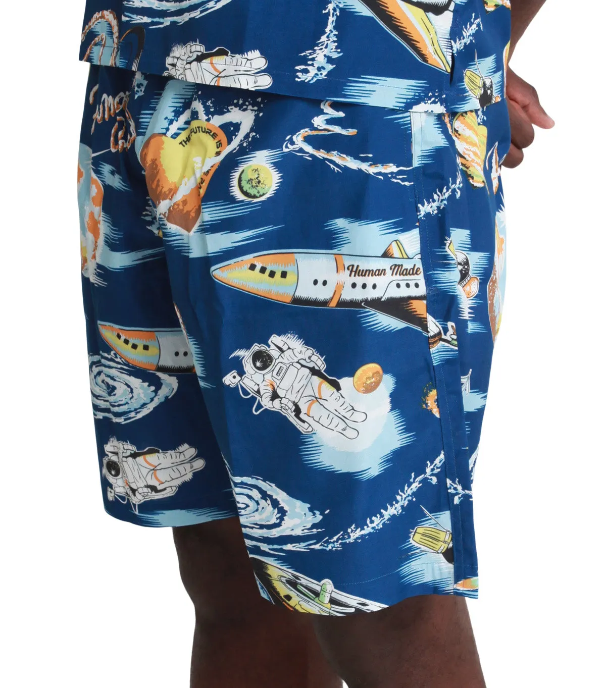 Human Made Cosmic Shorts Blue Royal Ease Recycled Polyester