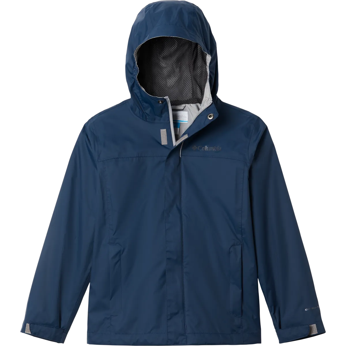 Youth Watertight Rain Jacket Magnetic Closure