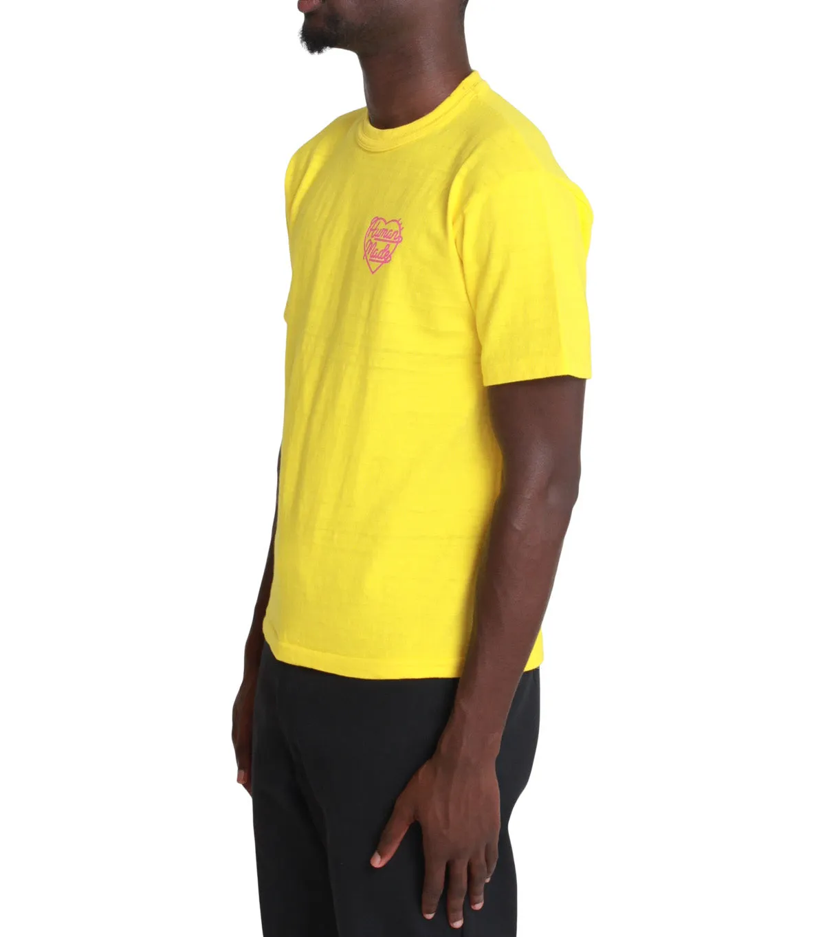 Wonder Fit Human Made Color T-Shirt Yellow