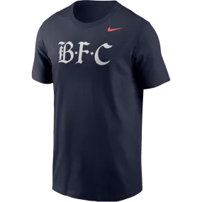 Aerated Seam Placement Men's Bay FC Nike Primary Logo Core T-Shirt