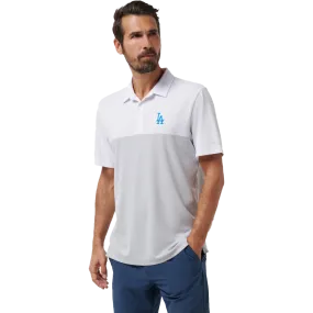 Men's Dodgers Home Run Leader Polo EcoFriendlyDye Gentle Breeze