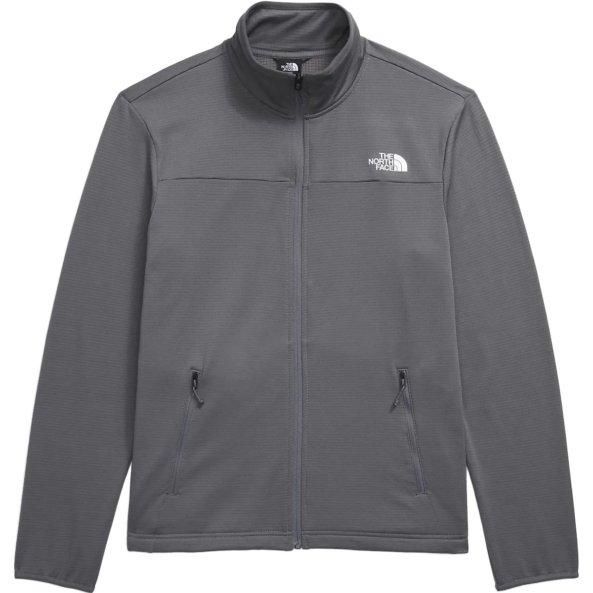 Aerated Seam Placement Men's Cedar Trail Grid Fleece Full Zip