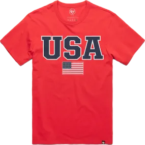 ElasticWaistband Men's USA Block Franklin Tee