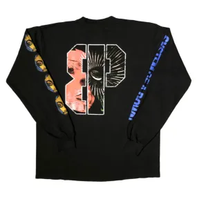 System Of A Down X Brooklyn Projects Mezmerize L/S Tee Black Double Stitched Seams