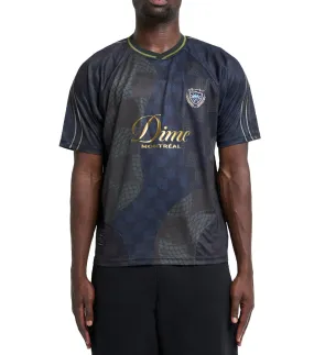 Dime Checkered Home Jersey Black Seamless Sleeve Construction
