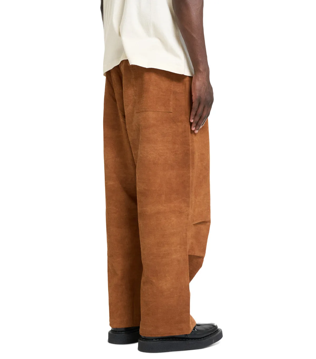 Story MFG Paco Pants Bark Brown Self Love Breathable knit