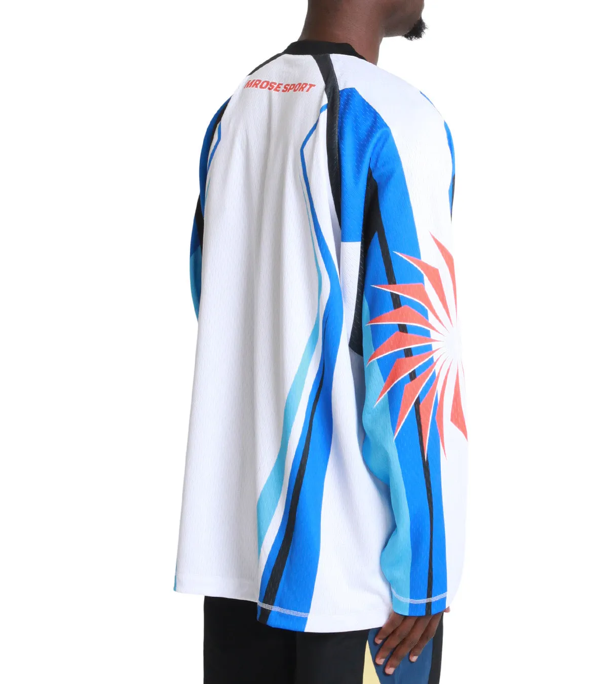 Run Glow Spring Glow Martine Rose Motorcross Jersey White