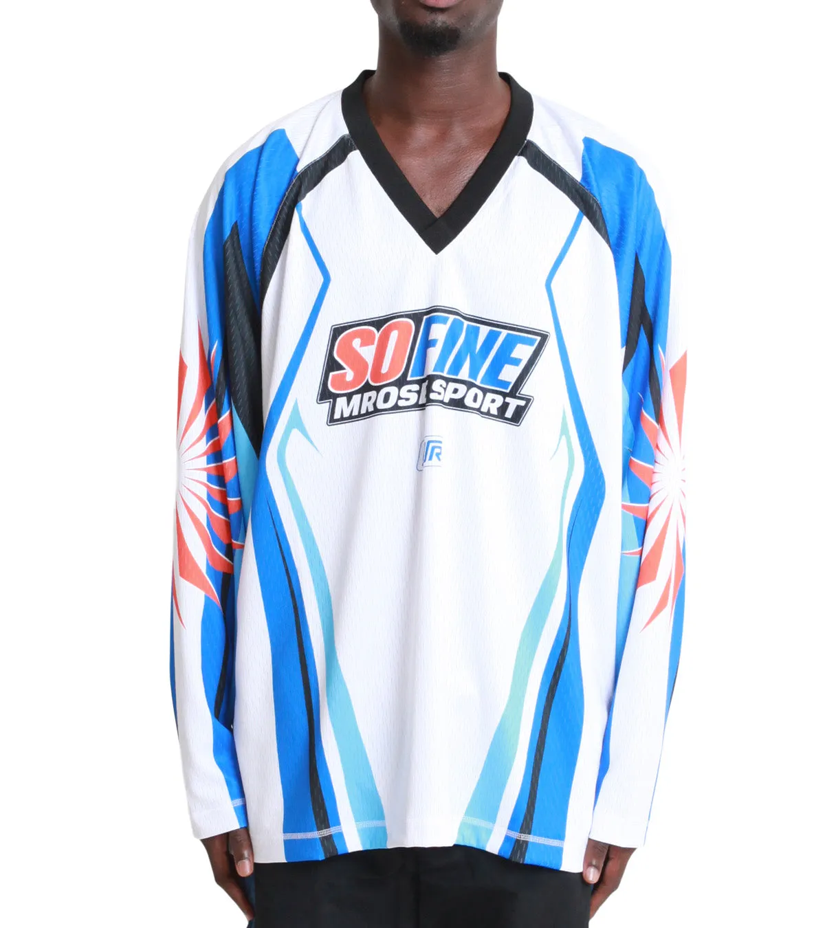 Music Mood Martine Rose Motorcross Jersey White