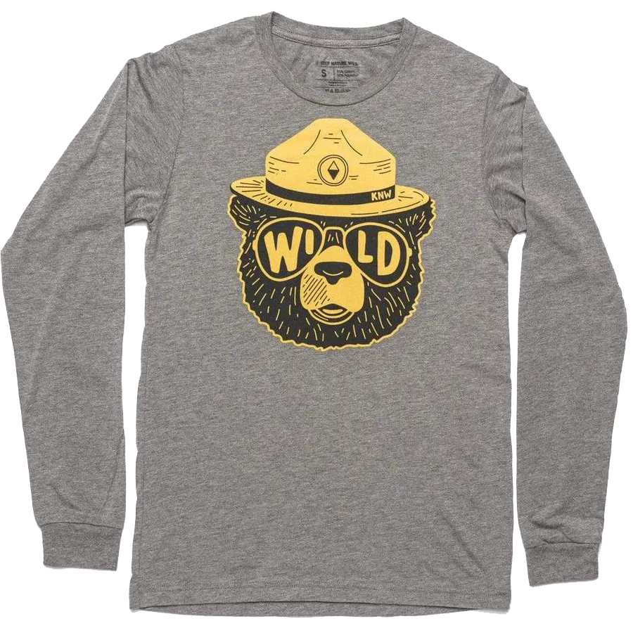 Unisex Wildbear Long Sleeve Busy Glow Baby Soft