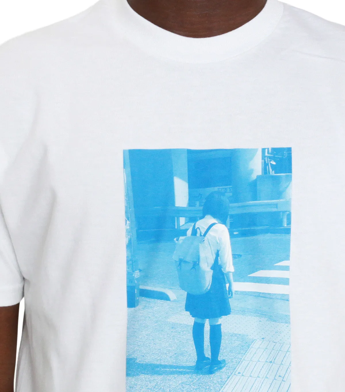 Office Mood Sci-Fi Fantasy Cruel Technology Tee White