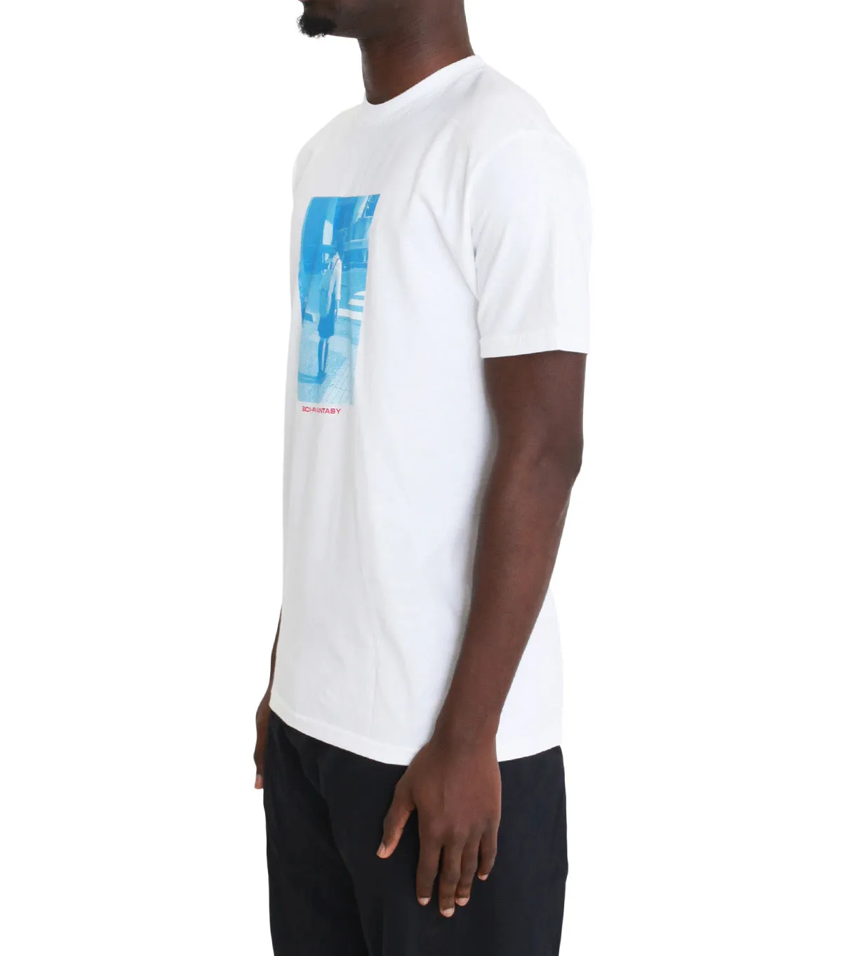 Sci-Fi Fantasy Cruel Technology Tee White Shoot Mood