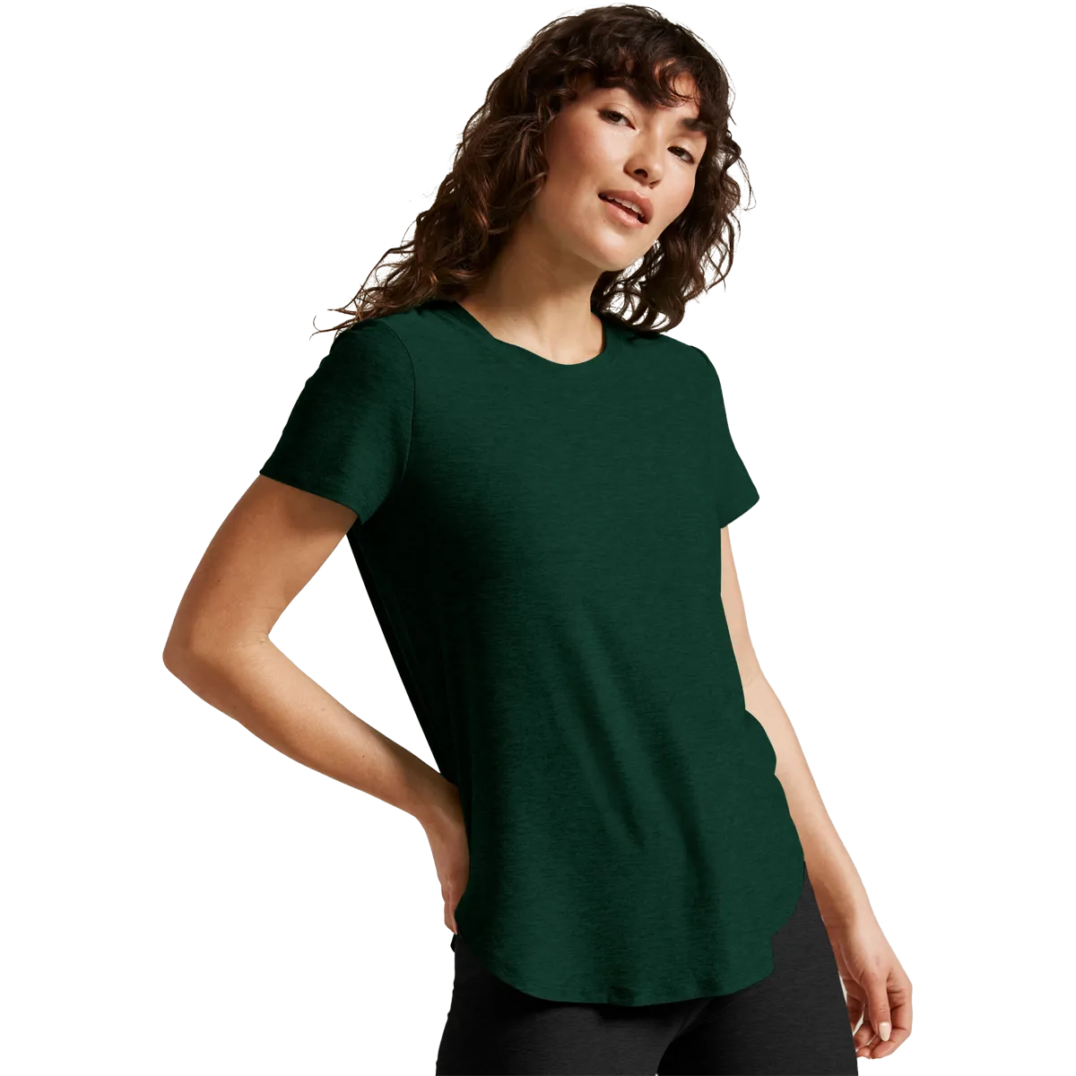 Women's On The Down Low Tee Vision Glow Wool Fit