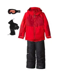 Columbia Boy's Outerwear Package w/ Pants SoftTouchLining Compact Packable Design