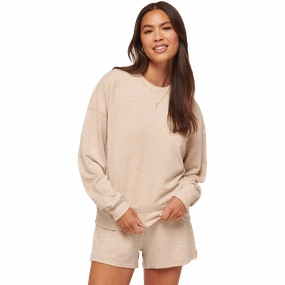 Sleek Active Wear Women's Cloud Terry Crew