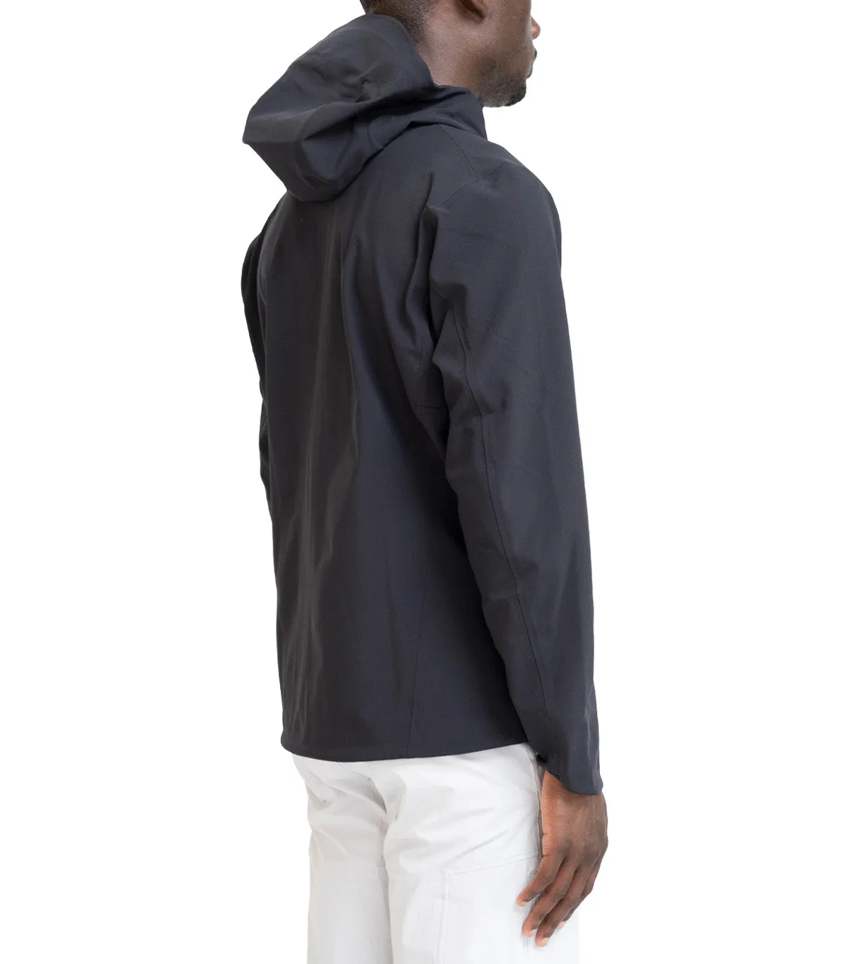 Arc'teryx Gamma MX Hoody Black SlipResistantWaistband Ice Fit