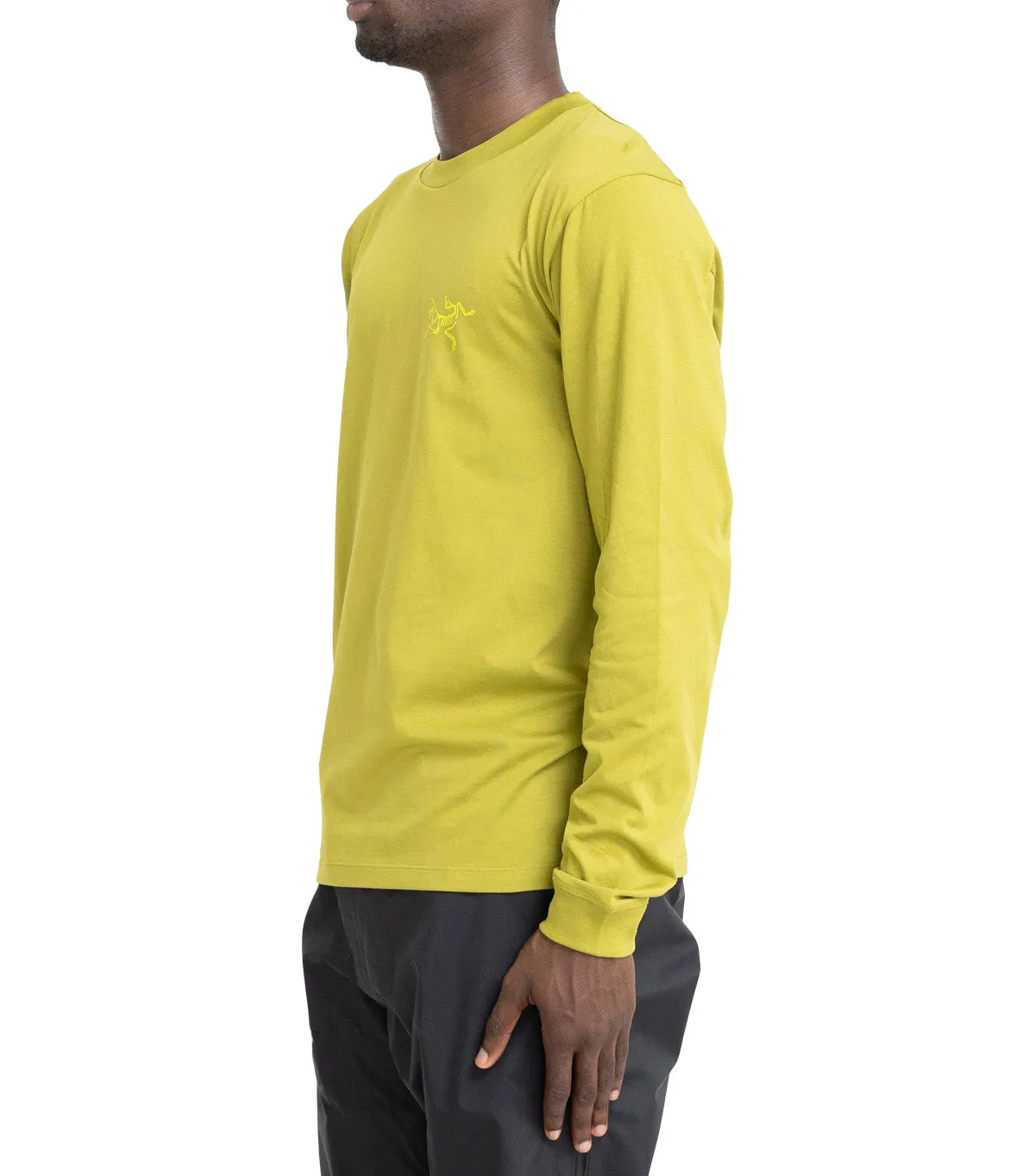 Arc'teryx Kragg SL Cotton Long Sleeve Olive Moss FlexibleNeckline