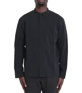 Basic Core Arc'teryx Veilance Metry Long Sleeve Shirt Black