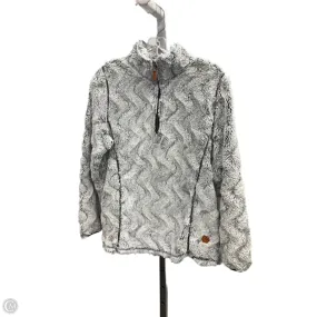 Jacket Faux Fur & Sherpa By Simply Southern In Grey, Size: M Hygienic Finish
