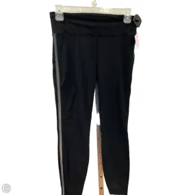 Athletic Leggings By Athleta In Black, Size: S SecureZipperClosures
