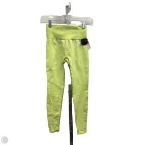 Dynamic Flex Panels Smooth Fabric Athletic Leggings By Gym Shark In Green, Size: 0