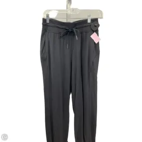 Durable Seam Construction Athletic Pants By Lululemon In Black, Size: 6