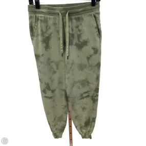 Athletic Pants By Old Navy In Green, Size: Xs ErgonomicArticulatedDesign