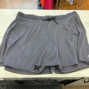 Athletic Skort By Torrid In Grey, Size: 4x Cozy Style